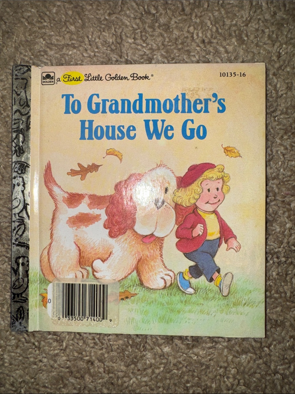 "To Grandmother's House We Go" - Little Golden Book